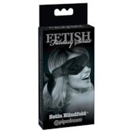 FFSLE Satin Blindfold Black