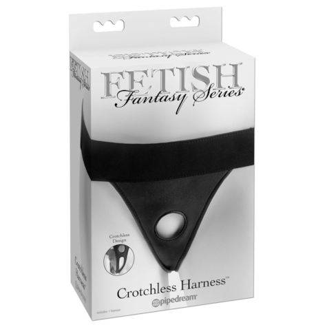 FFS Crotchless Harness Black