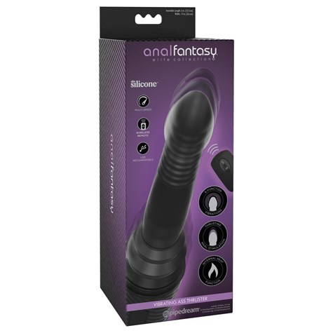 Wibrator analny silikonowy Ass Thruster z wibracjami 30,5 cm Anal Fantasy