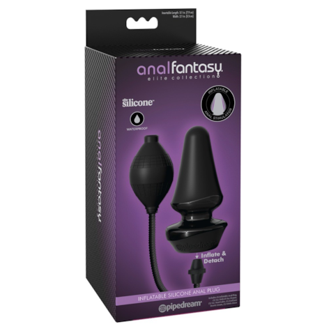 Korek analny silikonowy pompowany 12,4 cm Anal Fantasy