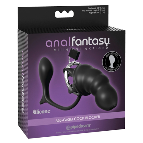 Anal Fantasy Klatka erekcyjna Ass-Gasm Cock Blocker