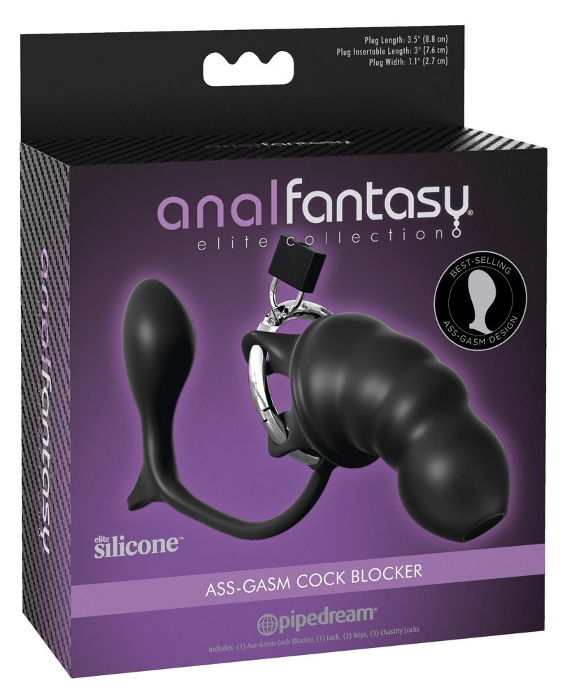 Anal Fantasy Klatka erekcyjna Ass-Gasm Cock Blocker