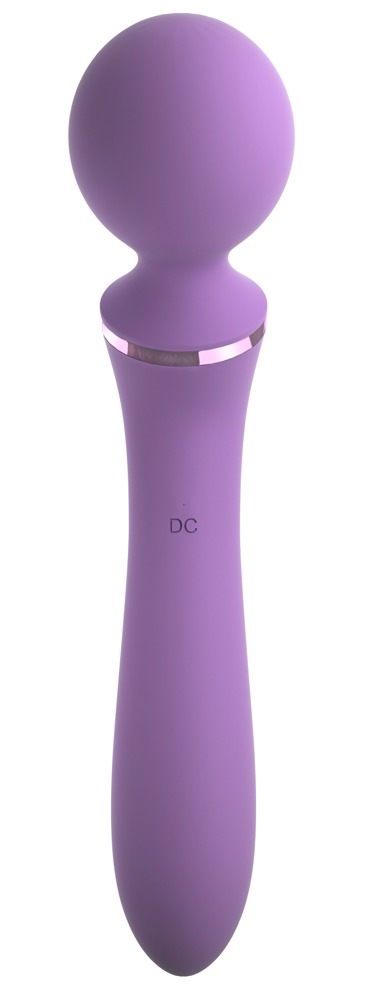 Masażer silikonowy Duo Wand 20 cm Fantasy For Her — zdjęcie 3