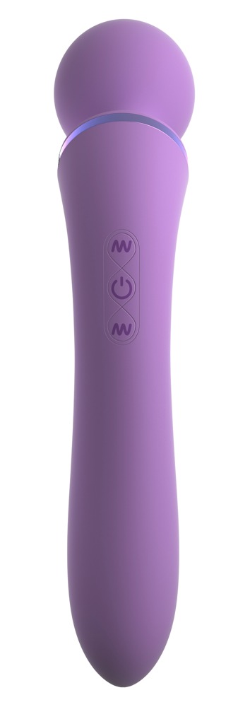 Masażer silikonowy Duo Wand 20 cm Fantasy For Her — zdjęcie 4