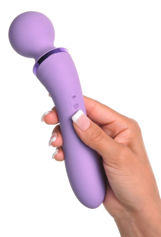 Masażer silikonowy Duo Wand 20 cm Fantasy For Her — zdjęcie 7