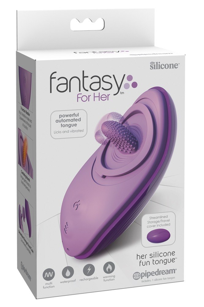 Wibrator Fantasy For Her - Her Silicone Fun Tongue