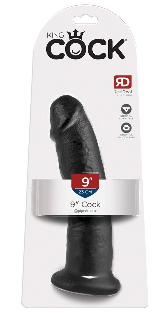 Dildo z przyssawką 23 cm King Cock