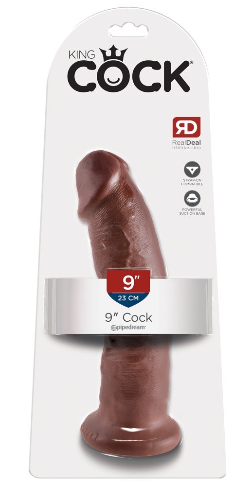 Dildo z przyssawką 23 cm King Cock