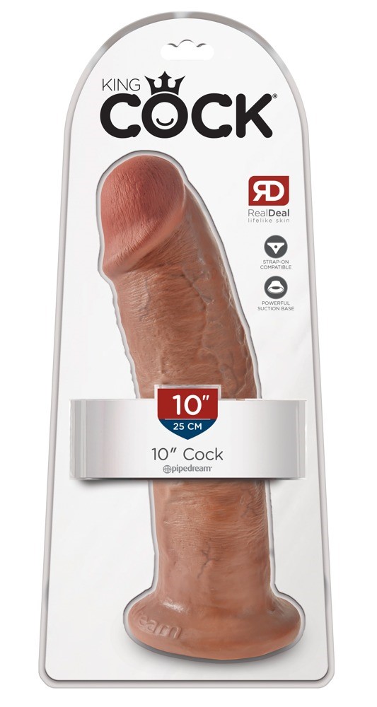 Dildo z przyssawką 25 cm King Cock