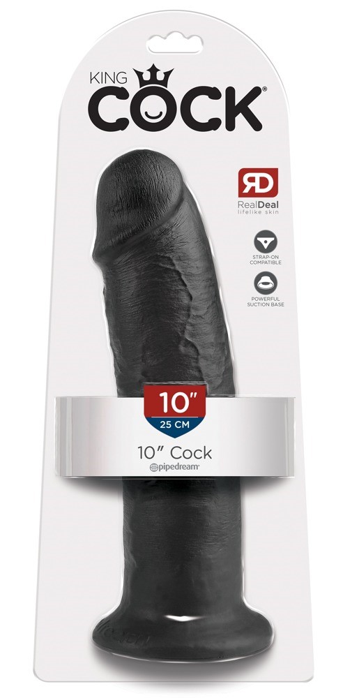 Dildo z przyssawką 25 cm King Cock