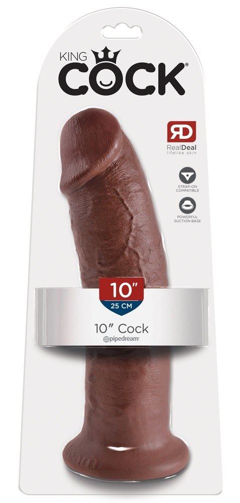 Dildo z przyssawką 25 cm King Cock