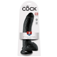 Dildo z przyssawką 23 cm King Cock