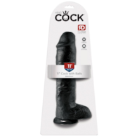 Dildo z przyssawką 28 cm King Cock