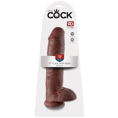 KC 11  Cock with Balls Brown