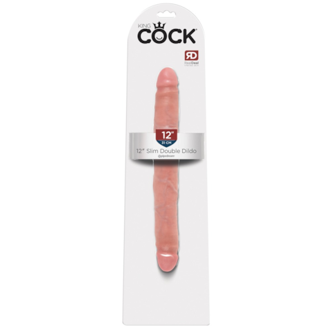 Dildlo dwustronne 31 cm King Cock