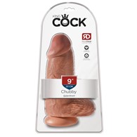 Dildo z przyssawką Chubby 23 cm King Cock