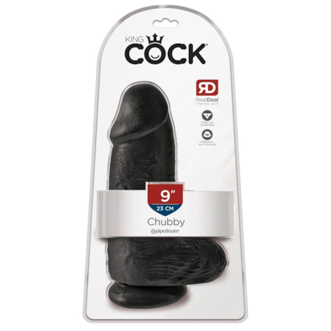 Dildo z przyssawką Chubby 23 cm King Cock