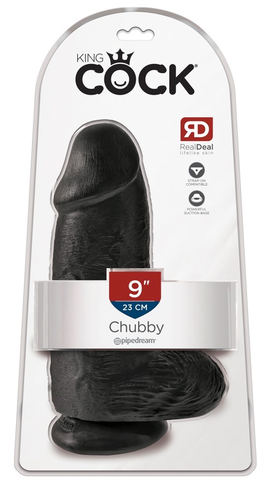 Dildo z przyssawką Chubby 23 cm King Cock