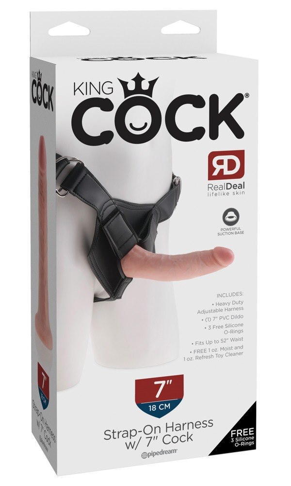 Strap on King Cock dł. 20cm