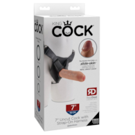 Strap on King Cock dł. 18cm cieliste