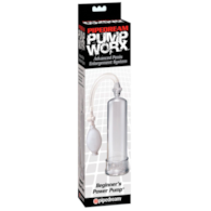 Pompka do penisa dla początkujących Pipedream Pump Worx przezroczysta