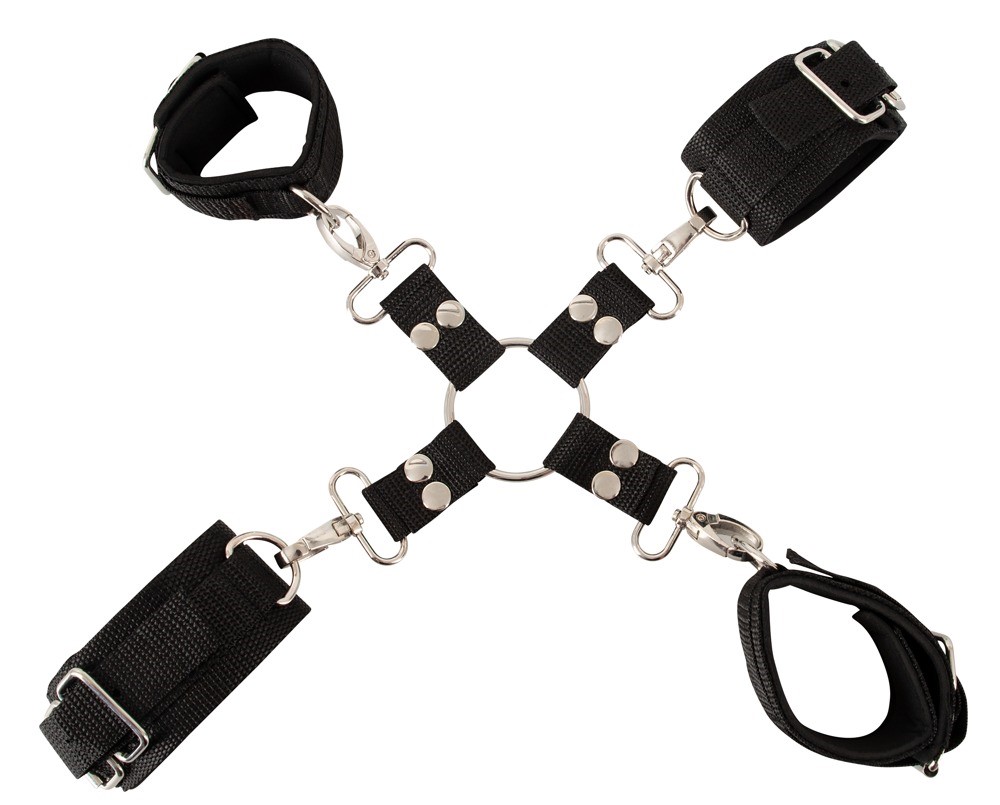 Fetish Fantasy Series Zestaw do krępowania Heavy Duty Hogtie Kit — zdjęcie 6