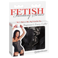 Fetish Fantasy Series Kajdanki z czarnym futerkiem