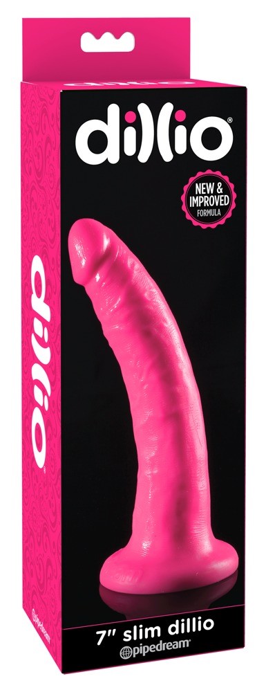 Dildo z przyssawką 19,9 cm Dillio