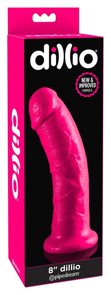 Dildo z przyssawką 21,6 cm Dillio