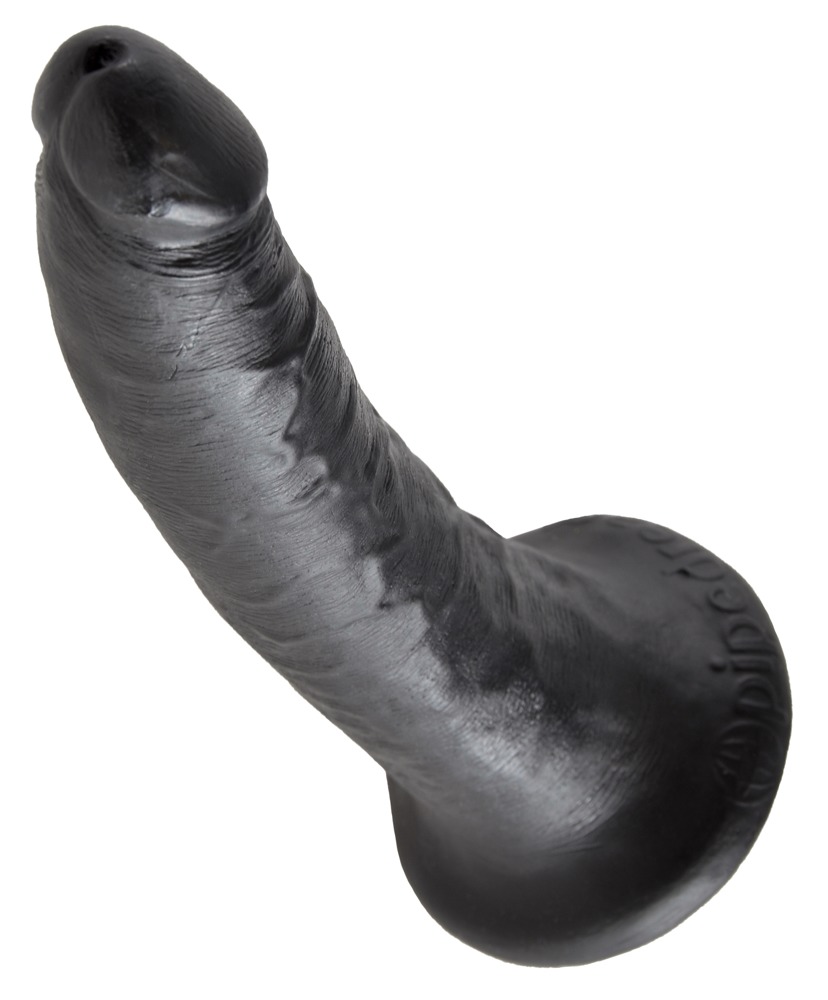 Dildo z przyssawką 18 cm King Cock — zdjęcie 4