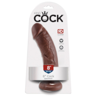 Dildo z przyssawką 20 cm King Cock