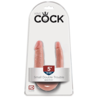 Dildo dwustronne 30 cm King Cock