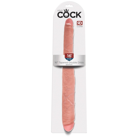 Dildo dwustronne 40,6cm King Cock