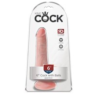 Dildo z przyssawką 15 cm King Cock