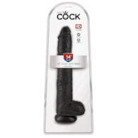 King Cock 14  Cock w Balls Dar