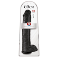 Dildo z przyssawką 38 cm King Cock