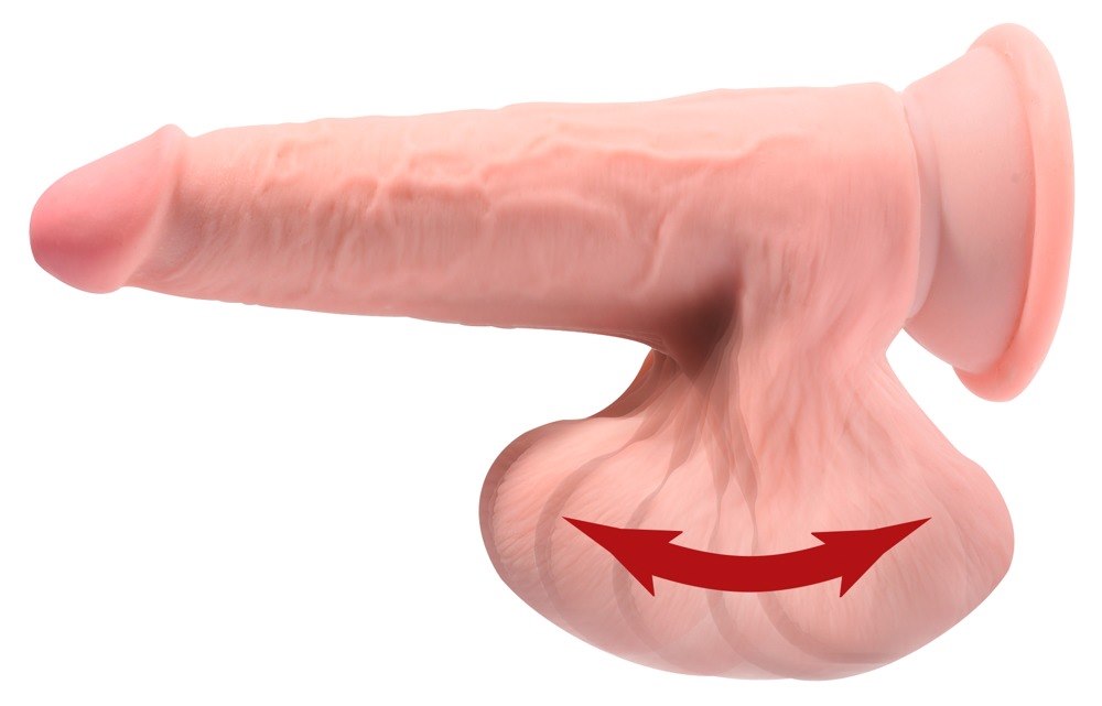 Dildo Triple Density 3D z przyssawką 15,2 cm King Cock — zdjęcie 4
