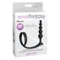 AF Ass-Gasm Cockring Anal Bead