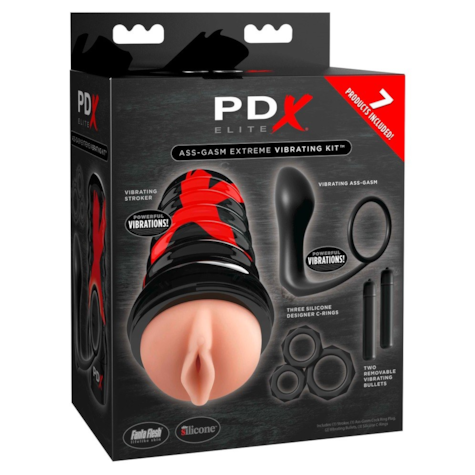 PDX Elite Ass-gasm Vibrating K