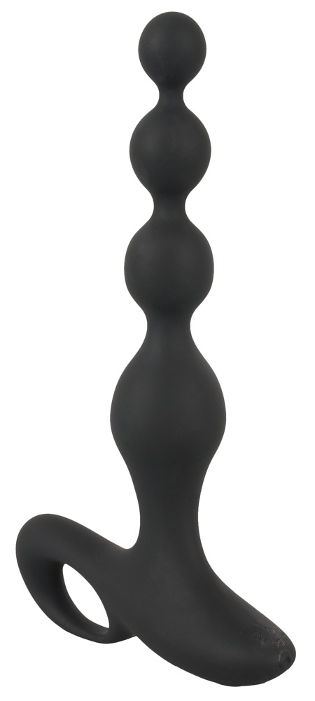 Koraliki analne z wibracjami 20 cm Black Velvet — zdjęcie 2