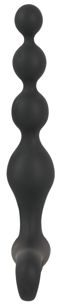 Koraliki analne z wibracjami 20 cm Black Velvet — zdjęcie 7