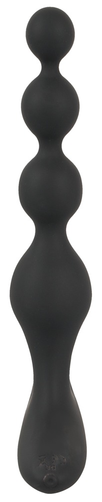 Koraliki analne z wibracjami 20 cm Black Velvet — zdjęcie 8