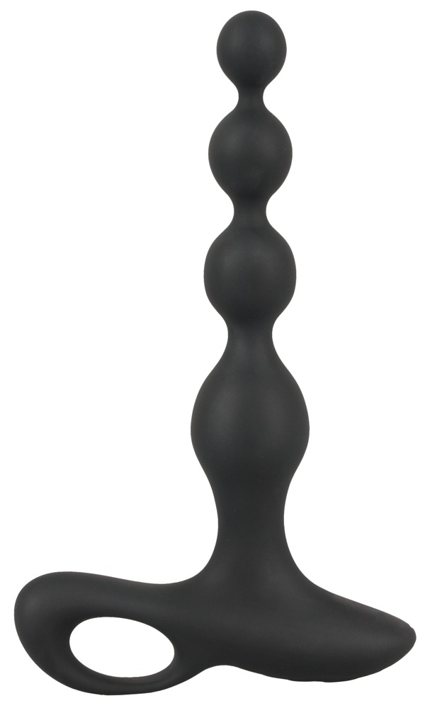 Koraliki analne z wibracjami 20 cm Black Velvet — zdjęcie 9