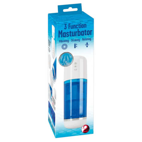 Masturbator z 3 funkcjami