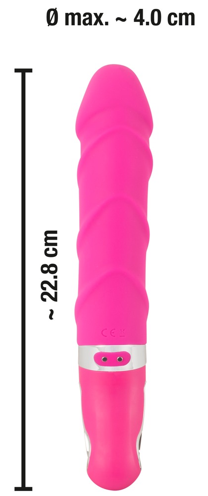 Wibrator silikonowy 22,8 cm Sweet Smile — zdjęcie 5