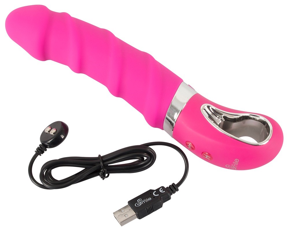 Wibrator silikonowy 22,8 cm Sweet Smile — zdjęcie 9