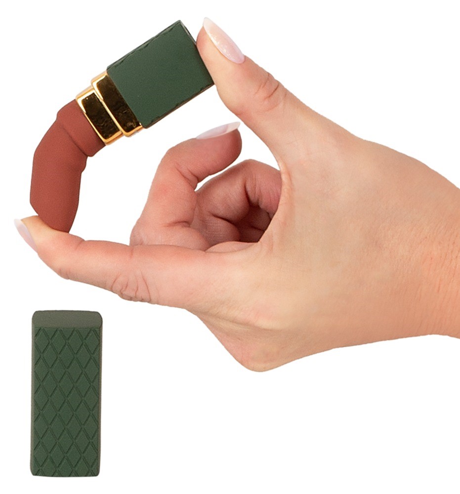 Wibrator Luxurious Lipstick 8,5cm Emerald Love — zdjęcie 9