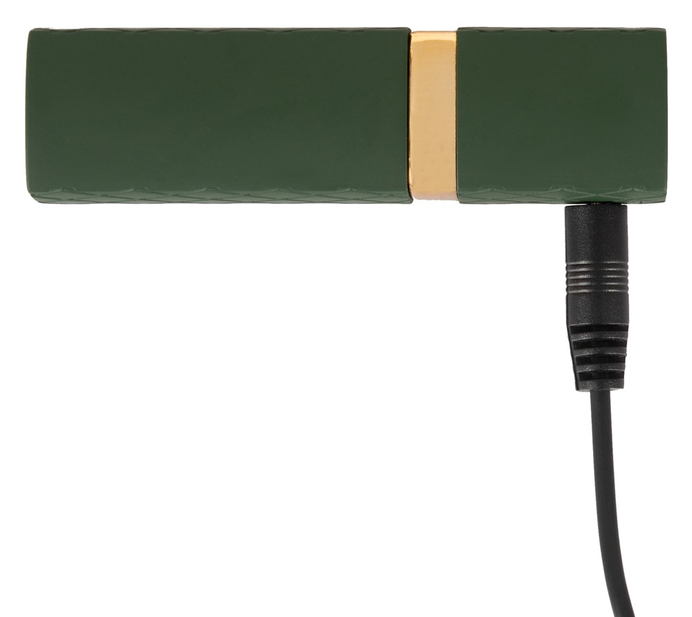 Wibrator Luxurious Lipstick 8,5cm Emerald Love — zdjęcie 10