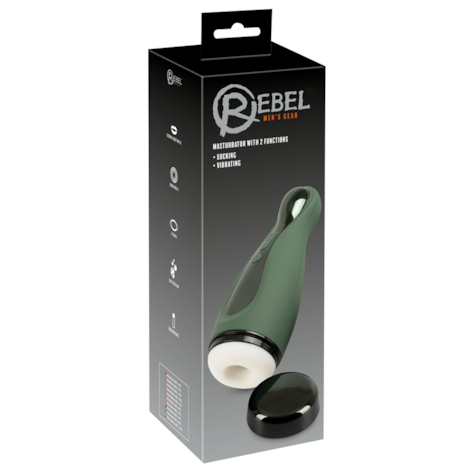 Masturbator z 2 funkcjami Rebel