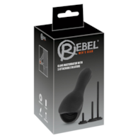 Masturbator z 3 dilatorami Rebel